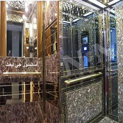 تولید و فروش انواع کابین آسانسور استیل و ام دی اف MDF